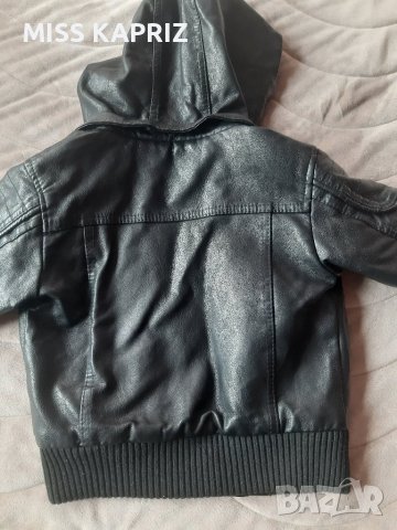 Зимно кожено яке за момче , снимка 3 - Детски якета и елеци - 43438410