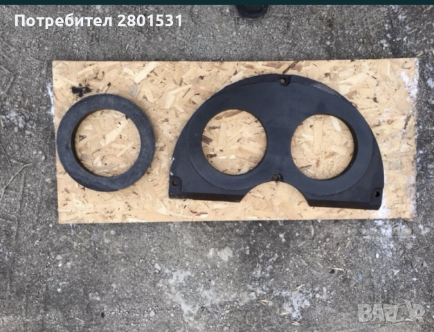 Комплект плоча и пръстен за бетон-помпа Sermac