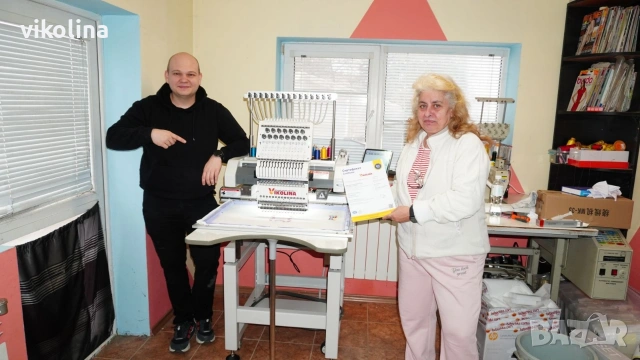 Бродировъчна машина 600 мм. x 400 мм. Едноглава Нов модел