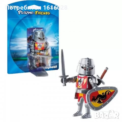 Фигурки Lego Playmobil Рицар-9076,Полицай-70238,Пират-9075 , снимка 5 - Фигурки - 39976887
