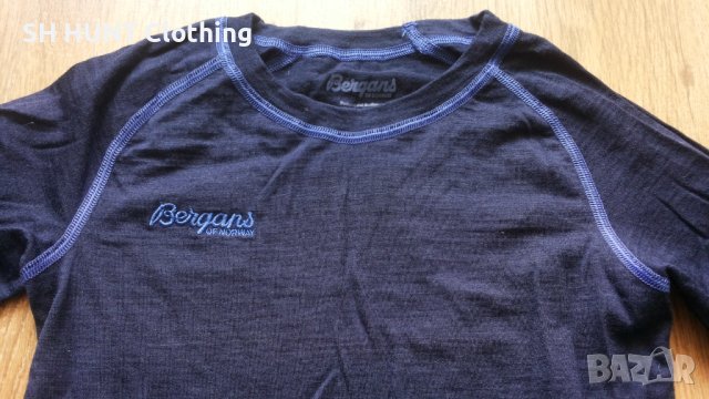 Bergans of NORWAY 70% Merino Wool Thermo Kids 8 г/ 128 см детска термо блуза 70% Мерино Вълна - 411, снимка 3 - Детски Блузи и туники - 43134843
