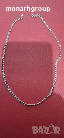 Сребърна верижка, снимка 2 - Колиета, медальони, синджири - 52713729