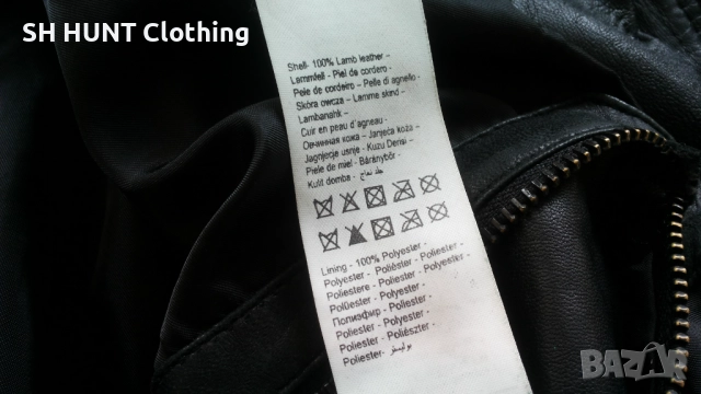 SELECTED SHTYLOR Lamb Leather Jacket Размер М - L мъжко яке естествена кожа 5-57, снимка 17 - Якета - 52226816