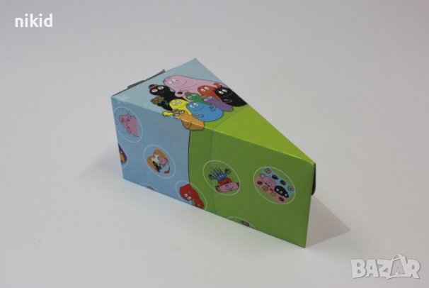 Барбарони Барбароните барбарон Кутии кутийки за картонена торта кутия парче за подарък рожден ден