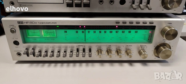 Ресивър и дек ITT HIFI 8033, 8021, снимка 2 - Ресийвъри, усилватели, смесителни пултове - 53093888