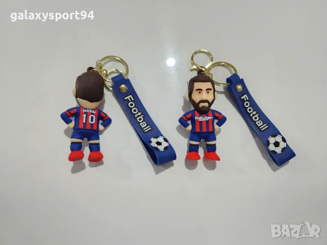 Футболни Ключодържатели Роналдо Меси Неймар Мбапе Фигурка с Ключ 12см, снимка 3 - Футбол - 49897582