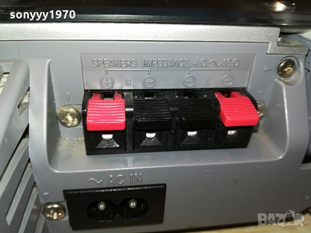jvc-cd/tuner/amplifier-дизаинерска машина 0707211105, снимка 12 - Ресийвъри, усилватели, смесителни пултове - 33448490