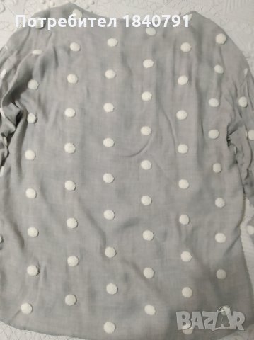 НОВА ZARA елегантна дамска блуза – размер М , снимка 6 - Блузи с дълъг ръкав и пуловери - 32260916