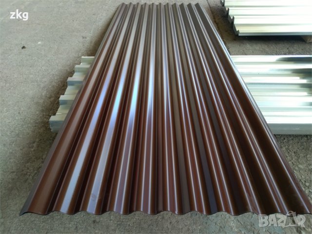 Вълнообразна поцинкована ламарина Sn27x100 в София, снимка 12 - Строителни материали - 32672914