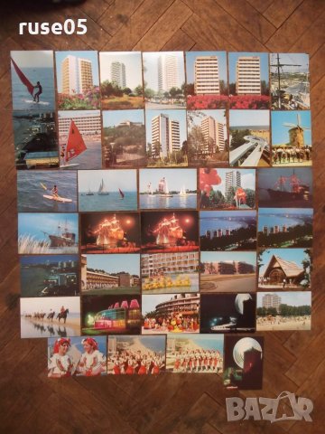 Лот от 38 бр. картички "Слънчев бряг"*, снимка 2 - Филателия - 28456674