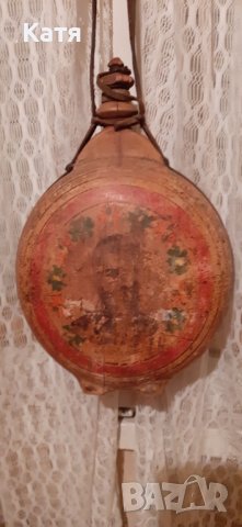 Автентична стара бъклица. С лика на Ботев., снимка 2 - Антикварни и старинни предмети - 37487891