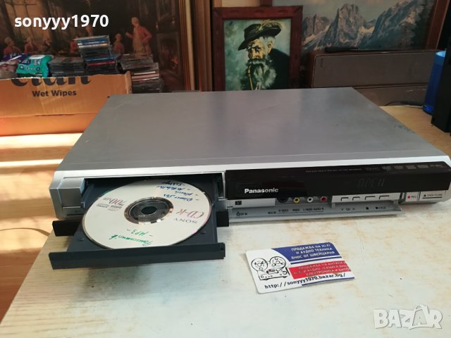 PANASONIC DMR-EH575 HDD/DVD RECORDER-ВНОС SWISS 2611231459, снимка 4 - Плейъри, домашно кино, прожектори - 43154358