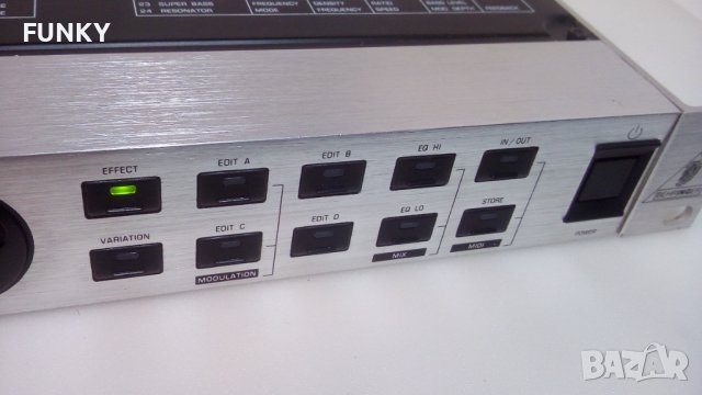Behringer Modulizer Pro DSP1200P / 24 - bit Effects Processors, снимка 5 - Ресийвъри, усилватели, смесителни пултове - 39366506
