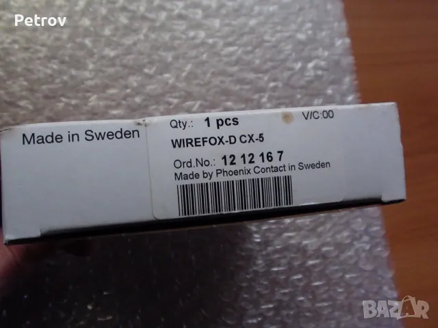 PHOENIX CONTACT - WIREFOX-D CX-5 - Made in Sweden - ЧИСТО НОВ Profi Инструмент за изол. koax./data к, снимка 12 - Клещи - 47825886