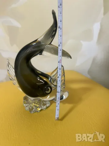 Статуетка мурано- риба, снимка 4 - Статуетки - 48780918