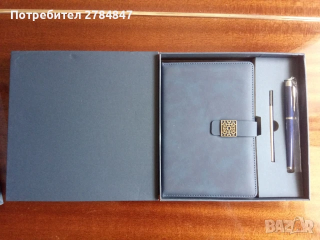 Подаръчен комплект тефтер и химикалка , снимка 2 - Други - 50462627