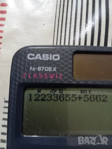 Casio FX-87 DEX, снимка 7 - Друга електроника - 47680809