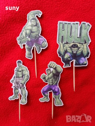Топер на клечка Хълк , снимка 1
