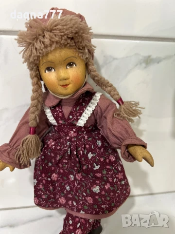 Vtg керамична/ порцеланова кукла Германия 70-те години, снимка 3 - Колекции - 50704799