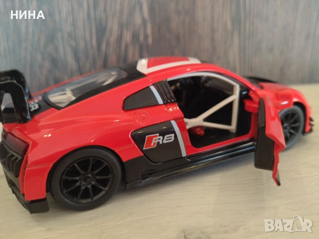 Метална количка AUDI R8 LMS !!!, снимка 5 - Колекции - 52706948
