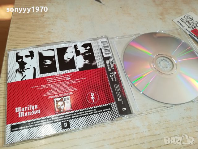 MARILYN MANSON CD ВНОС GERMANY 0112231502, снимка 10 - CD дискове - 43228453