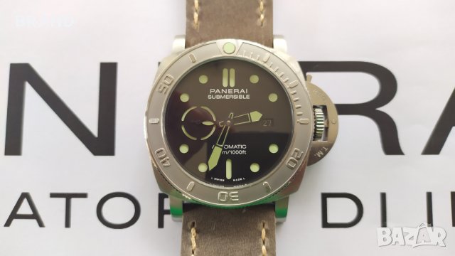 PANERAI Submersible MIKE HORN edition - 47MM механичен клас 5A+, снимка 2 - Мъжки - 27756122