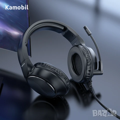 Слишалки Borofone BO109 Gaming, снимка 4 - Слушалки за компютър - 51165651