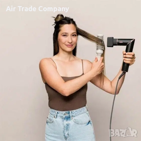 Маша за коса Shark Ninja Flex Style, 5-в-1 Air Styler и Сешоар – HD446EU, Черен, снимка 8 - Маши за коса - 51687434