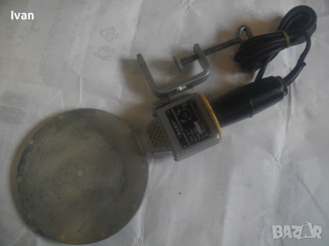 ф190мм 400W BARY ШВЕЙЦАРСКА СТАРО КАЧЕСТВО МАСИВНА ЕЛ. ЛЕПАЧКА ЗА ПЛАСТМАСОВИ ТРЪБИ ГОЛЯМ ДИАМЕТЪР, снимка 4 - Други инструменти - 50476199