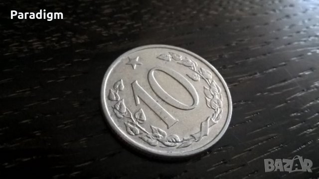 Монета - Чехословакия - 10 халера | 1962г.