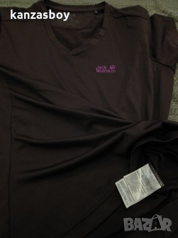 jack wolfskin qmc - страхотна дамска тениска КАТО НОВА, снимка 6 - Тениски - 35506320