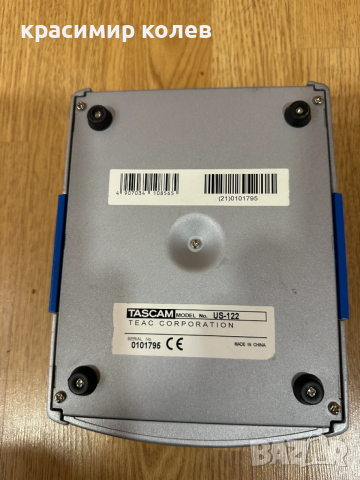 класически USB аудио и MIDI интерфейс "TASCAM US-122" , снимка 6 - Ресийвъри, усилватели, смесителни пултове - 53452826