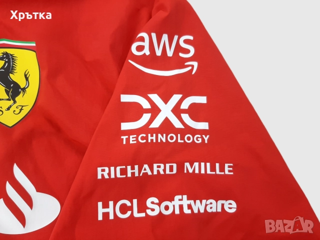 Puma Scuderia Ferrari F1 Team Coach - Оригинално мъжко яке р-р XL, снимка 12 - Якета - 52666741