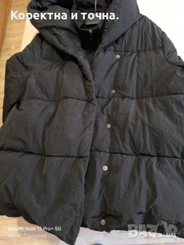 Продавам ново ,черно зимно яке ONLY, снимка 12 - Якета - 53031992