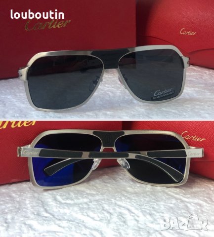 Cartier висок клас мъжки слънчеви очила с поляризация, снимка 1 - Слънчеви и диоптрични очила - 37370751
