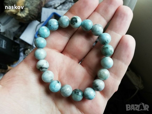 Гривни от Апатит, Кианит, Серпентин, Хемиморфит, Лапис, снимка 11 - Гривни - 30071700