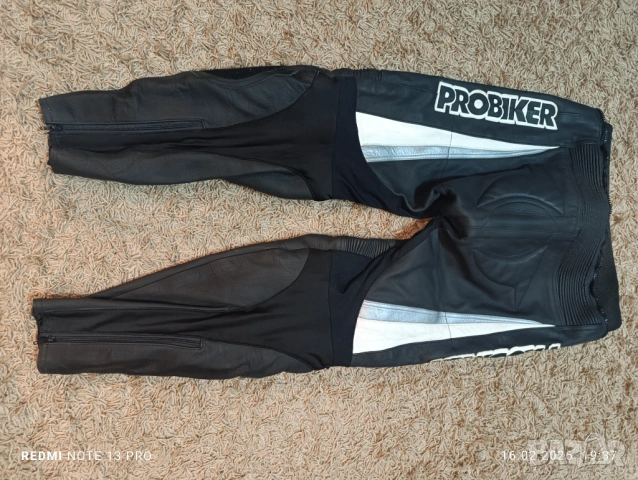 Кожен мото панталон 54/XL, снимка 2 - Спортни дрехи, екипи - 53499853