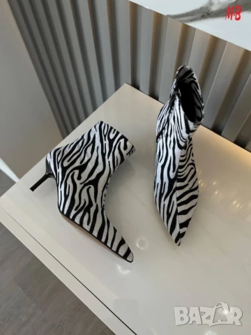 дамски боти на ток , снимка 3 - Дамски боти - 50748316