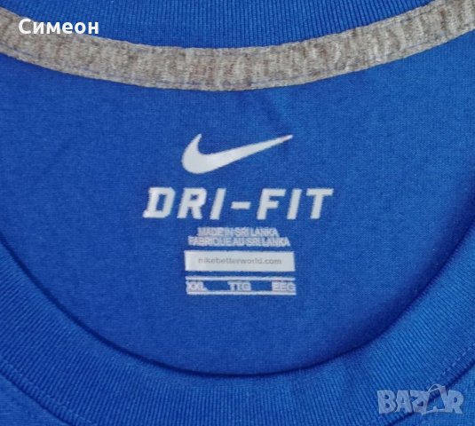 Nike DRI-FIT Legend оригинална тениска 2XL Найк спортна фланелка спорт, снимка 3 - Спортни дрехи, екипи - 33555373