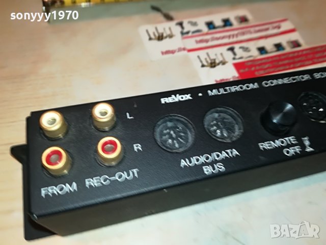 REVOX-MULTIROOM CONNECTOR BOX ВНОС SWISS, снимка 9 - Други - 39458237