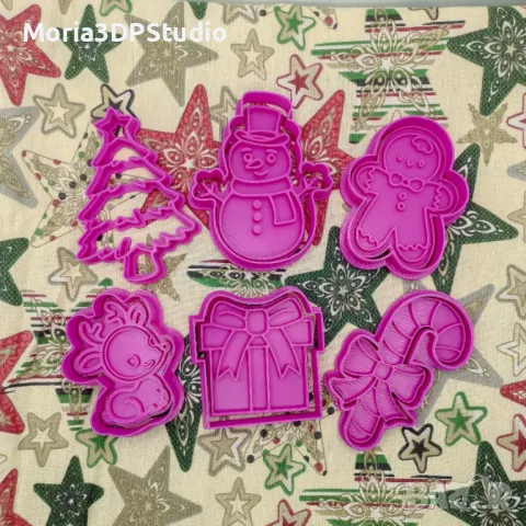 Коледни формички/резци за сладки и бисквитки!, снимка 2 - Форми - 48238528