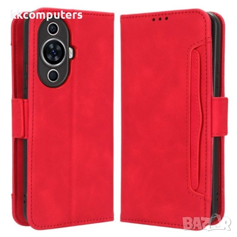 Huawei nova 11 / nova 12s 4G / nova 12 Lite 4G Magnetic Wallet Кожен Калъф и Протектор