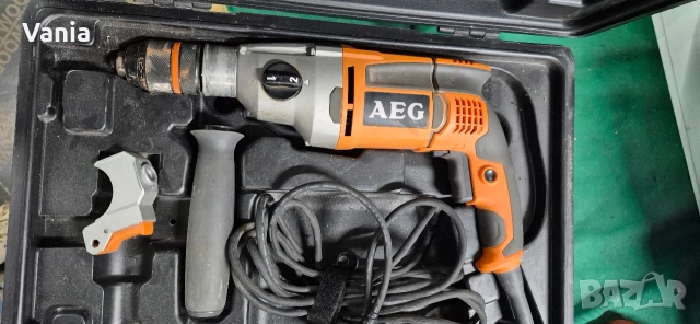 Бормашина AEG, снимка 2 - Бормашини - 52679425