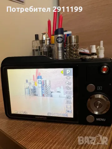 Фотоапарат Olympus 14Mp, снимка 3 - Фотоапарати - 49033663