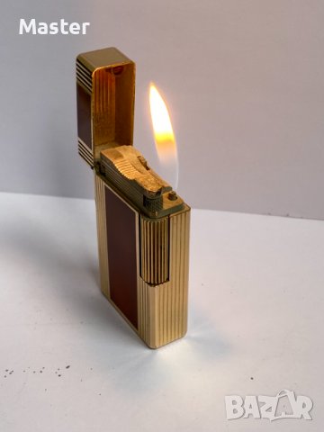 S.T. Dupont красива Оригинална запалка със китайски лак и йероглиф, снимка 4 - Други - 40057536