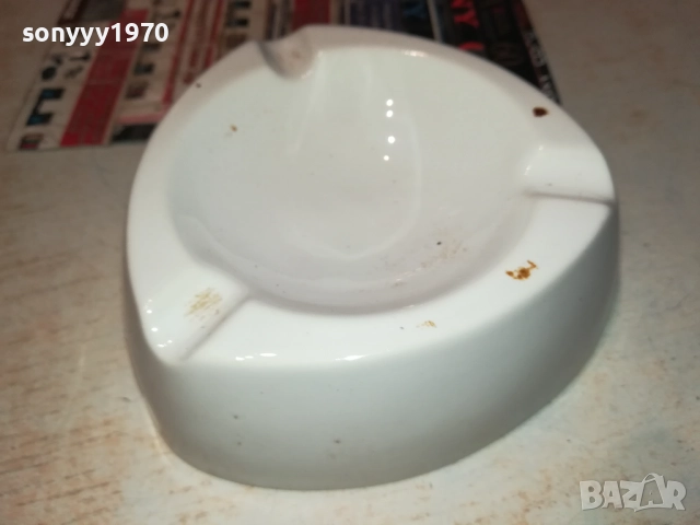 ПЕПЕЛНИК-ПОРЦЕЛАН 12Х4СМ 0111252017, снимка 12 - Колекции - 52258405