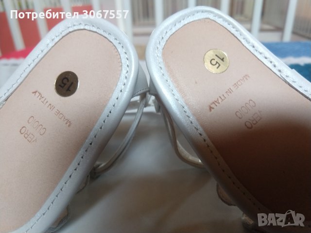 Продавам нови официални бебешки  обувки, естествена кожа,made in Italy , снимка 3 - Бебешки обувки - 36756697