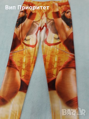 Златен клин с мадама и жезъл. ефектен принт. Дълъг , еластичен, елегантен. , снимка 15 - Клинове - 37408164