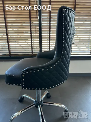 Стол на колелца Lyon с 24 м гаранция и безплатна доставка до офис, снимка 11 - Столове - 41506618