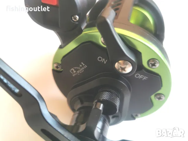 Мощен мултипликатор за тролинг ECTC30L за лява ръка . 15КГ ДРАГ !, снимка 6 - Макари - 49249626